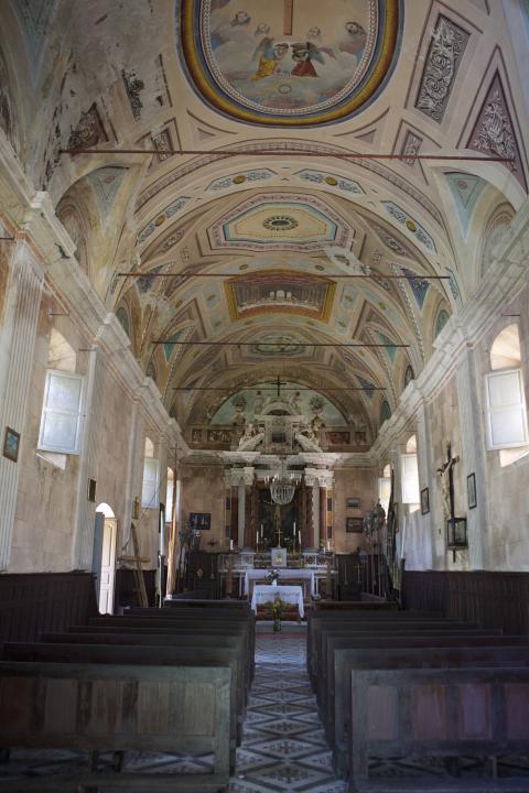 Intérieur Eglise Sainte-Croix