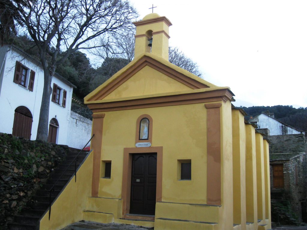 Chapelle de l'Annonciation (réfection ds façades, 2008)